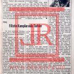 acilciler, asala, ebu firaz, el-fetih, filistin, filistin kurtuluş örgütü, fkö, mihraç ural, paşa güven, teslim töre, thko