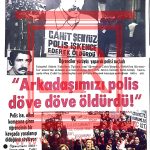 cahit şenyüz, dev-genç, devrimci gençlik, işkence, istanbul üniversitesi, iyökd, miting, protesto