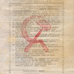 Türkiye Komünist Fırkası - 1 Mayıs Beyannamesi